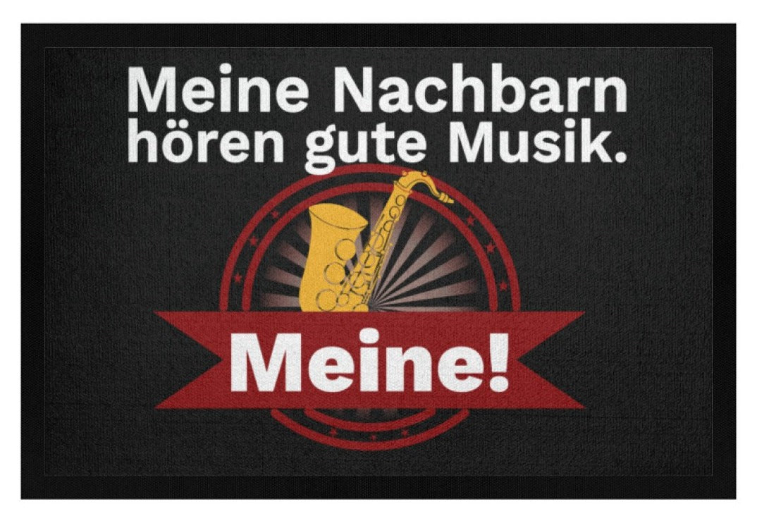 Saxophone Fußmatte