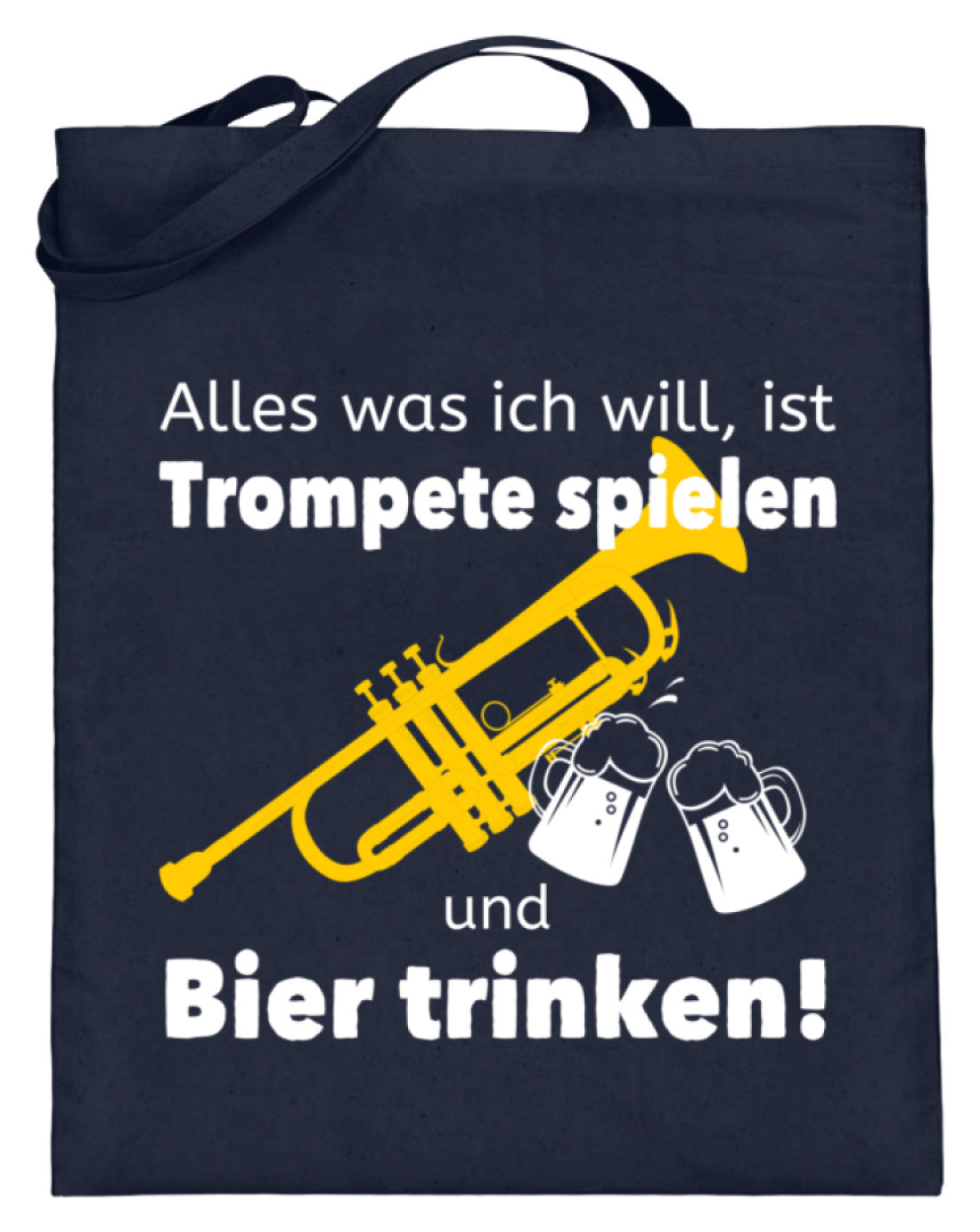 Trompete Notentasche