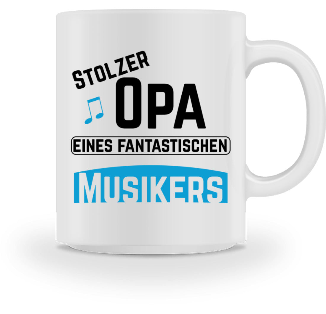 Kaffeetasse für Opa Musiker