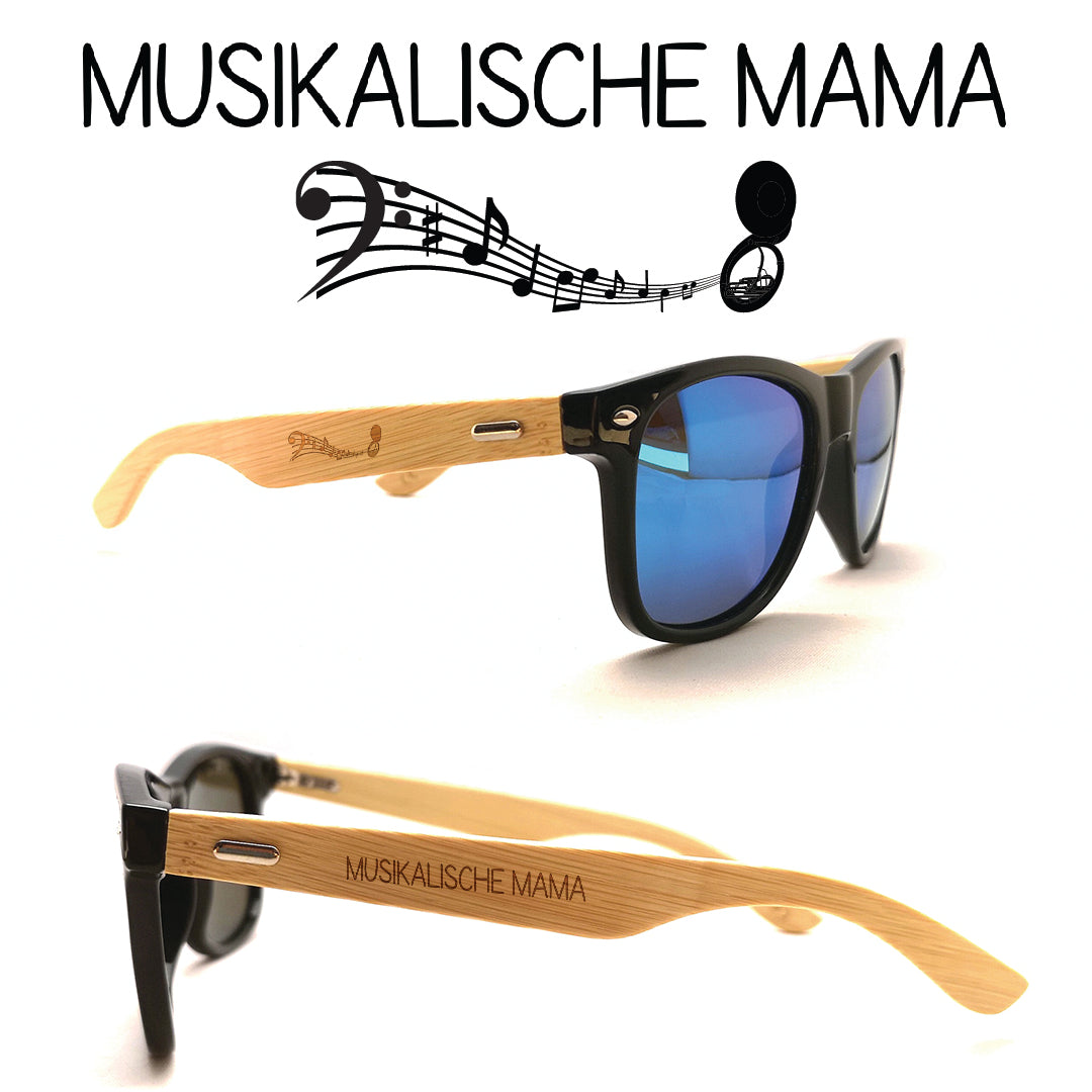 Musiker Sonnenbrillen Sousaphon Mama