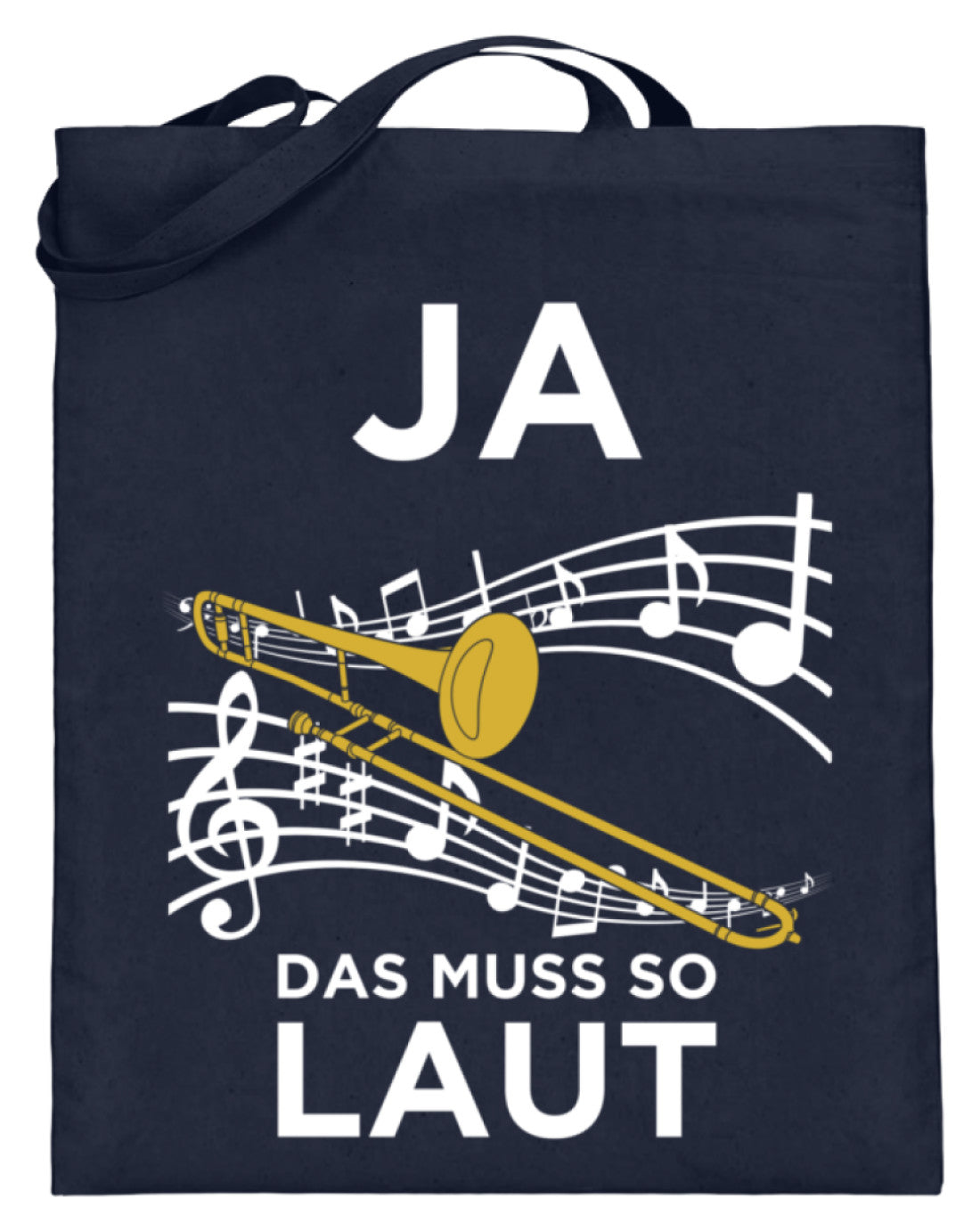 Lustige Posaunen Notentasche