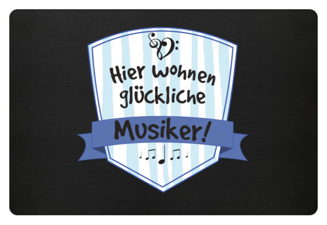 Fußmatte Musiker
