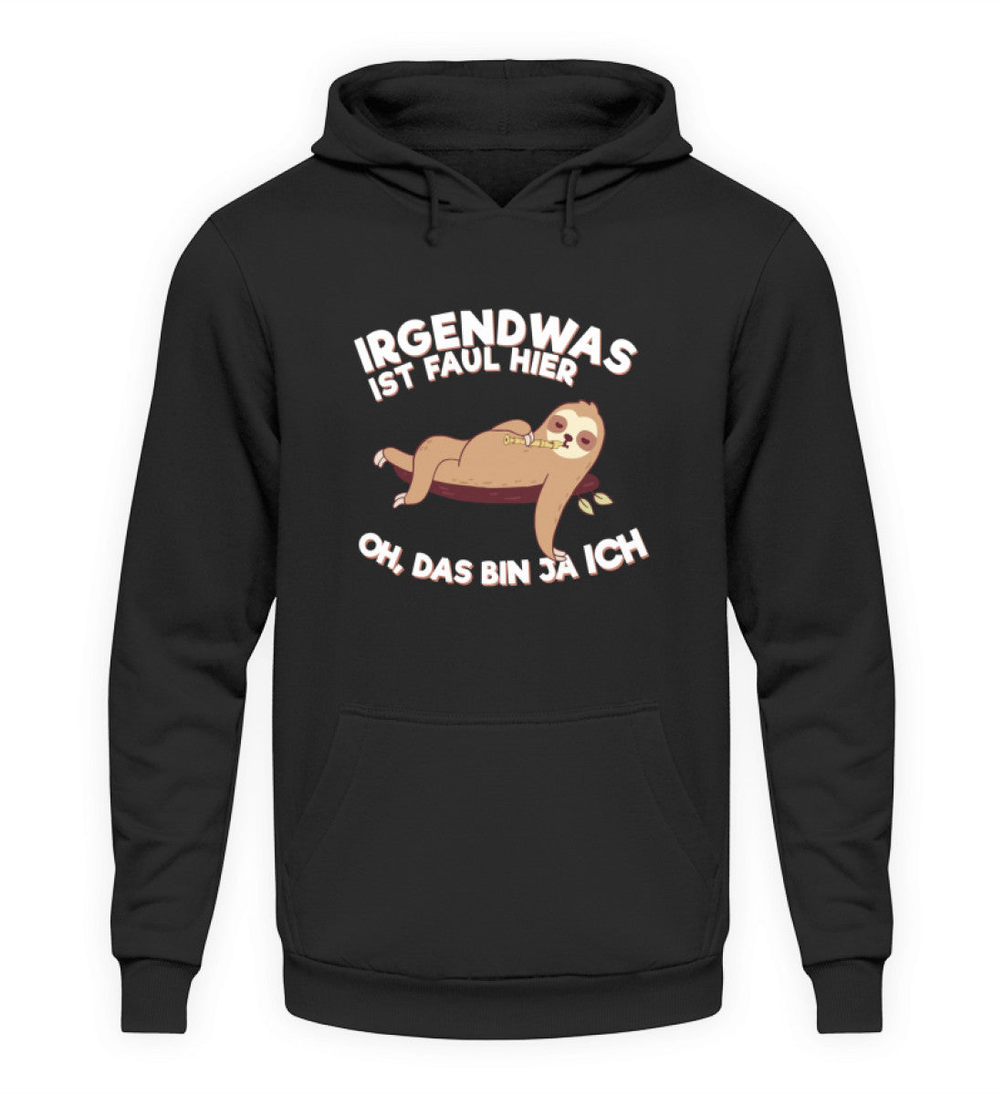 Blockflöte Faultier Hoodie