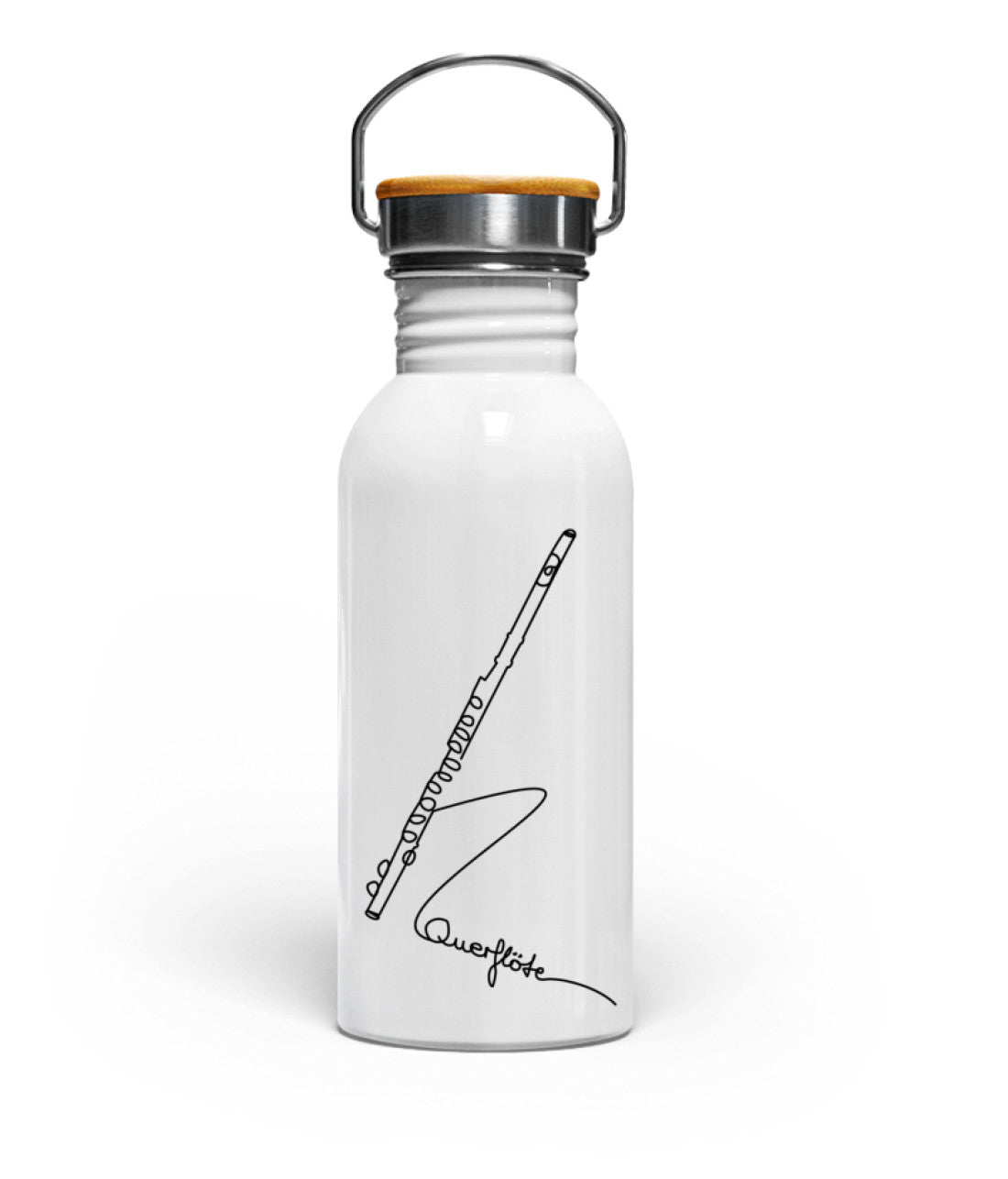 Trinkflasche Querflöte