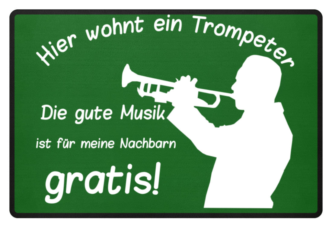 Fußmatte Trompete