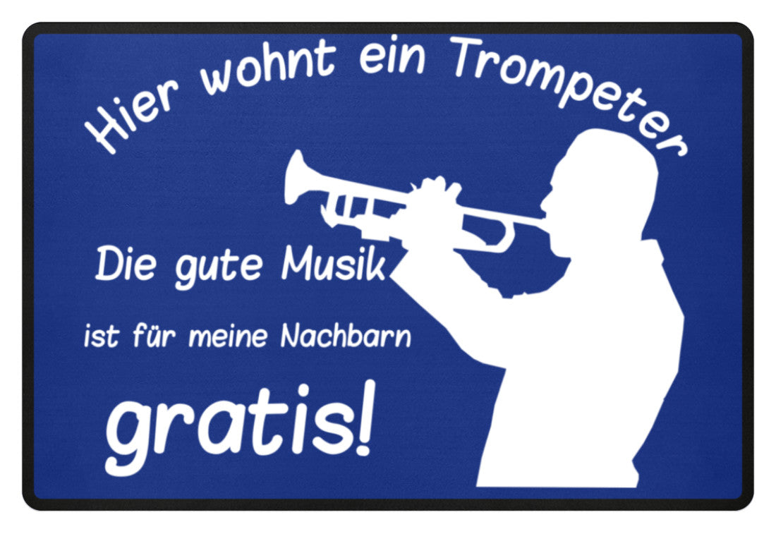 Fußmatte Trompete