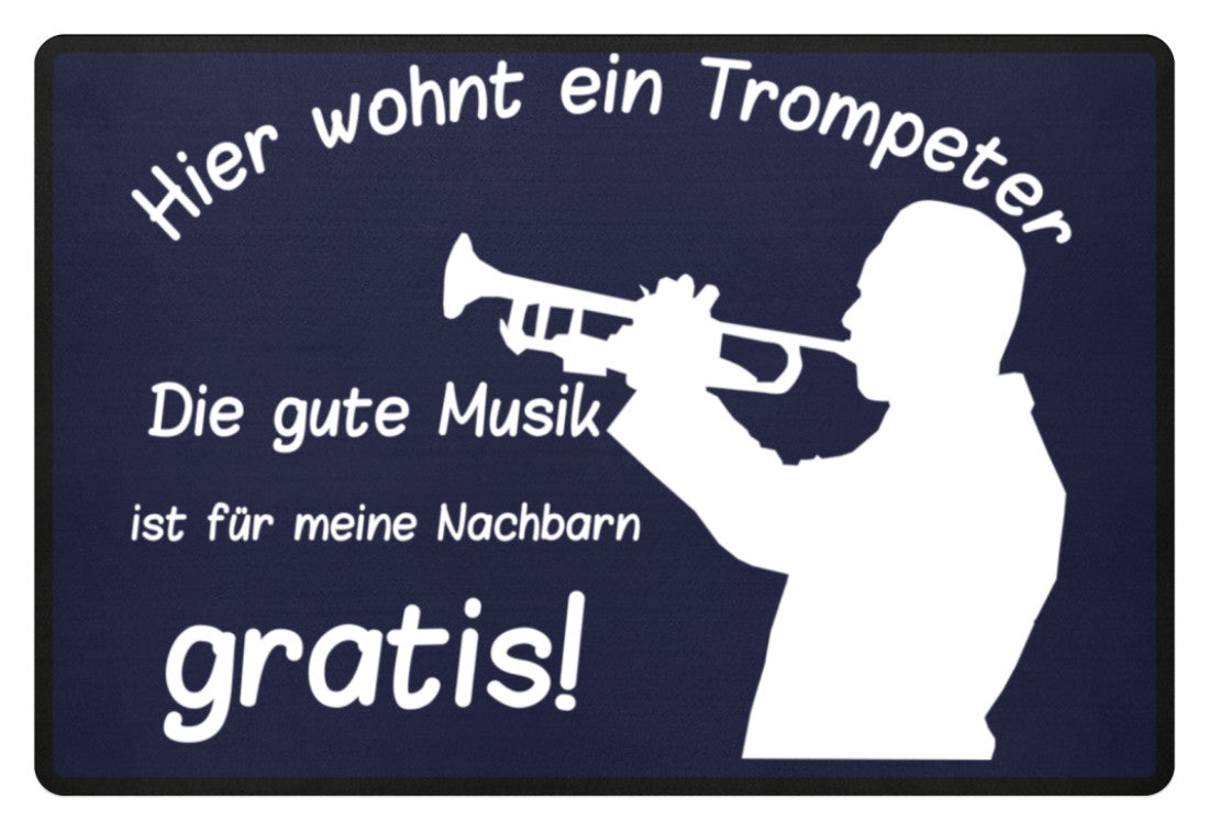 Fußmatte Trompete