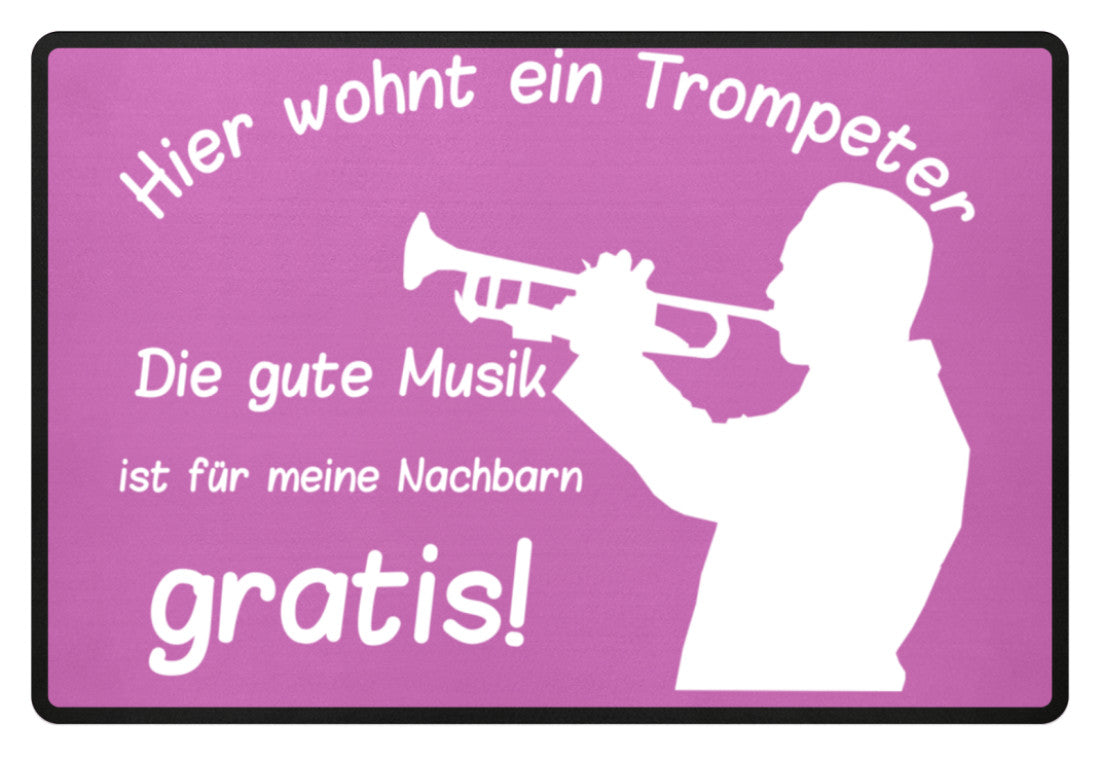 Fußmatte Trompete