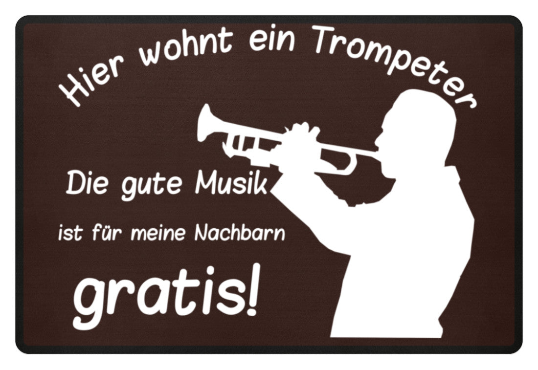 Fußmatte Trompete