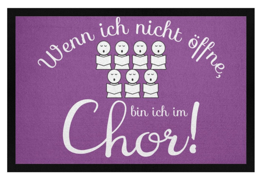 Chor Fußmatte