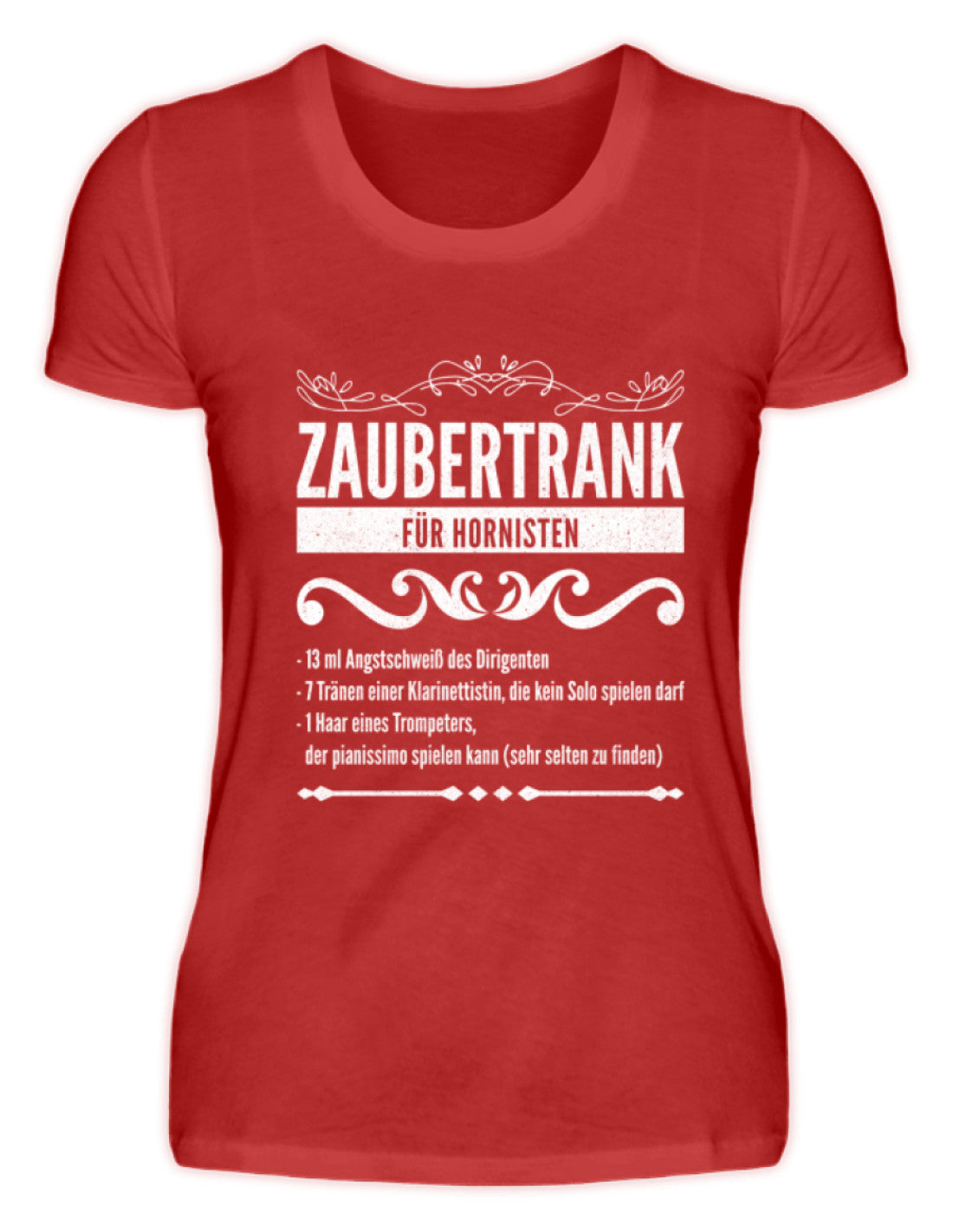 Musiker T-Shirt Horn