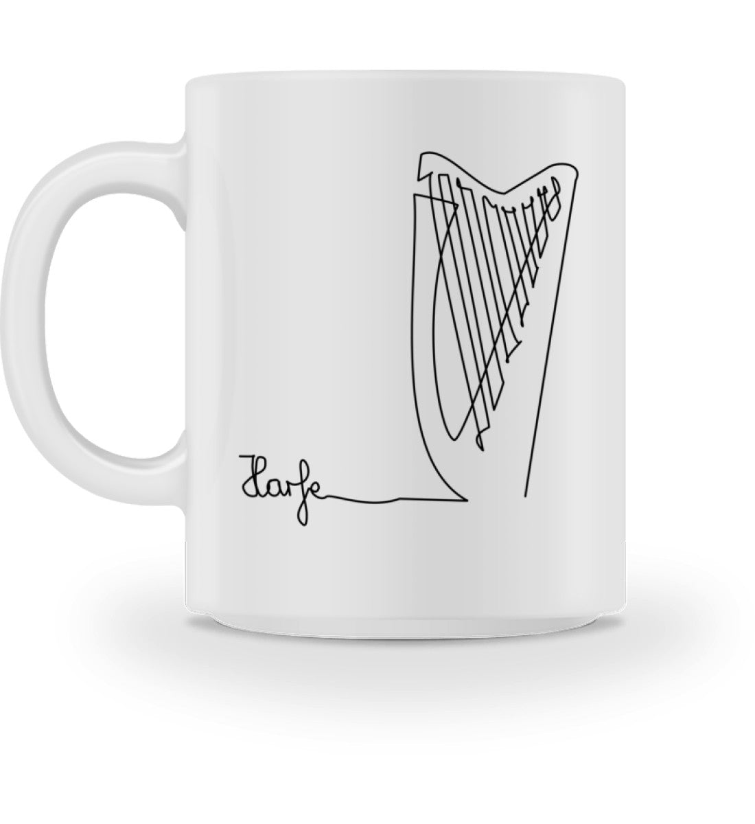 Harfen Kaffeetasse