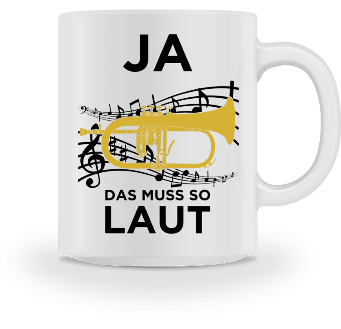 Flügelhorn Kaffeetasse
