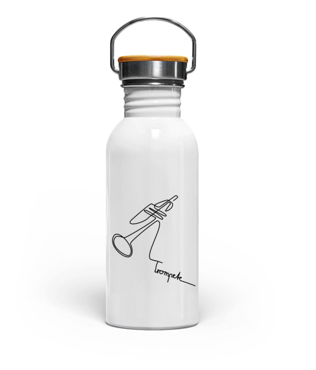 Trompete Trinkflasche