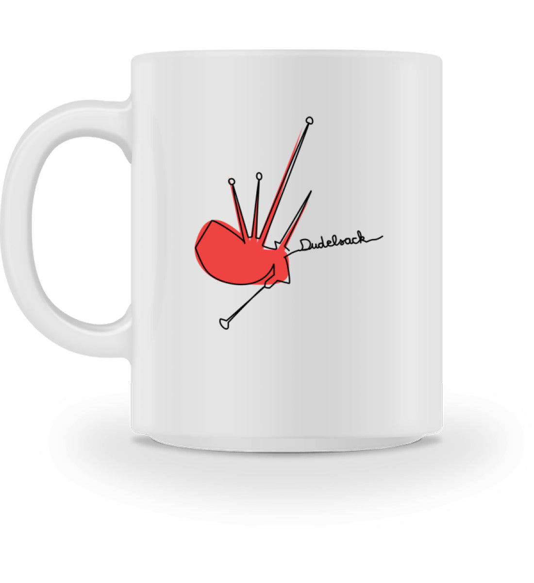 Dudelsack Kaffeetasse
