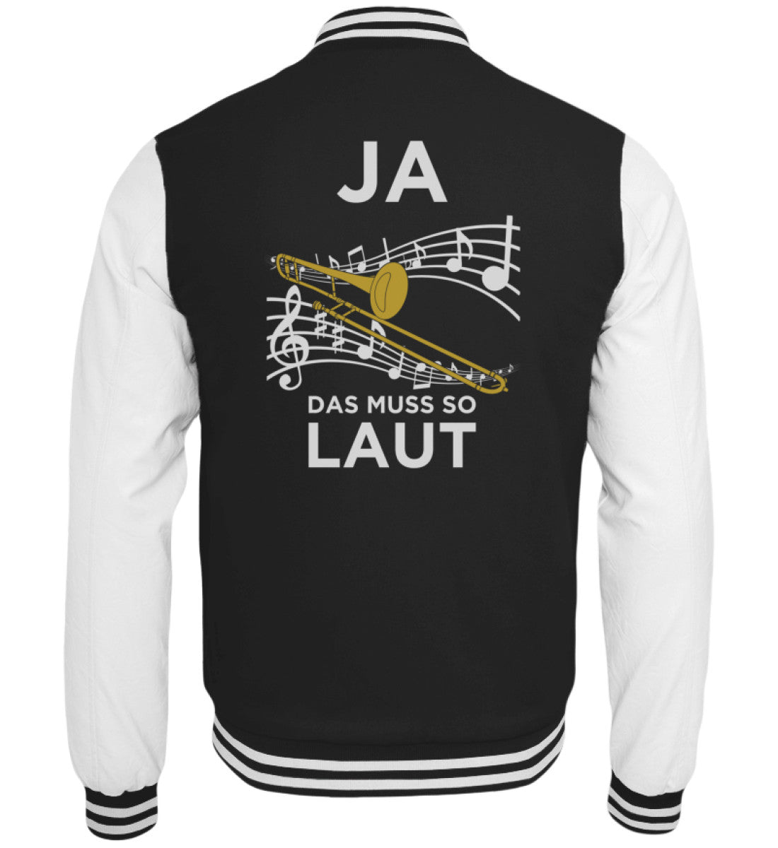 Posaune Retro College-Jacke