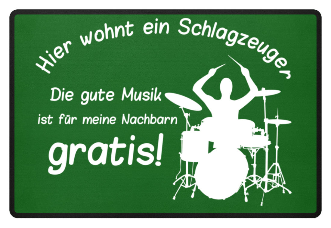 Fußmatte Schlagzeug