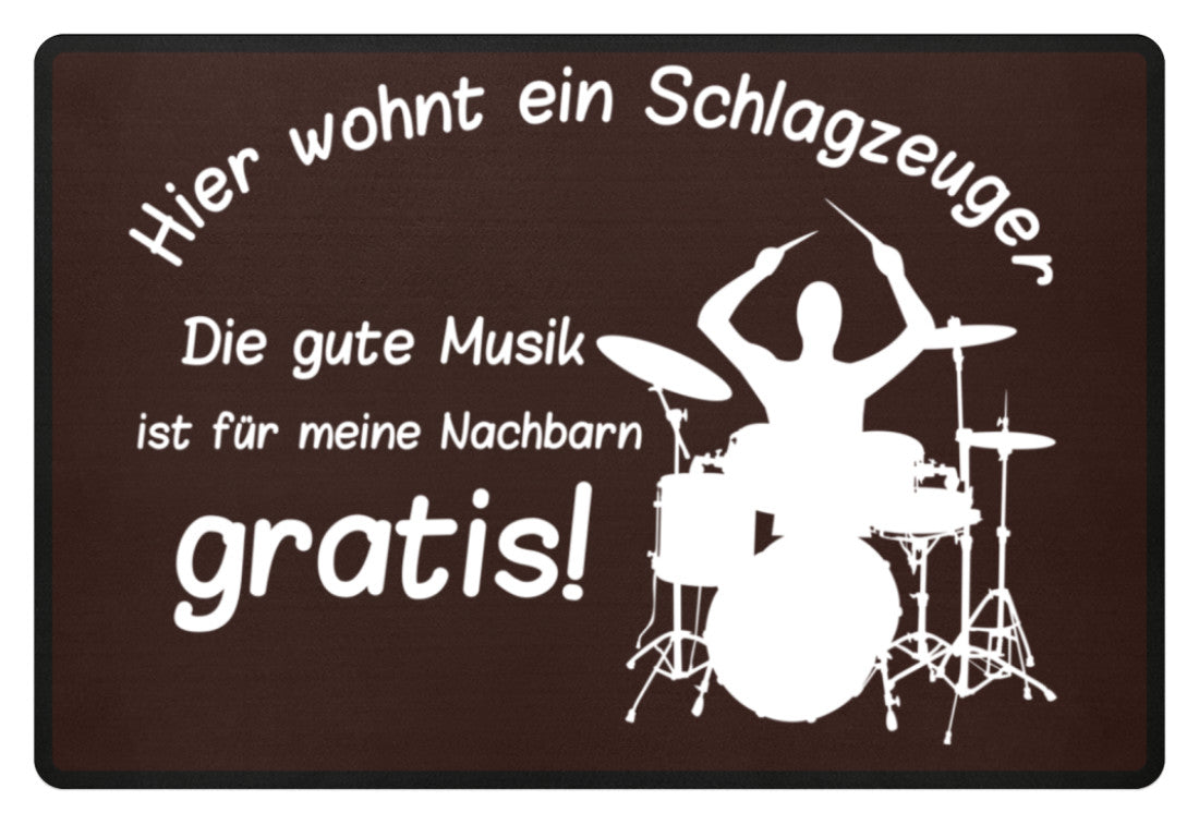 Fußmatte Schlagzeug