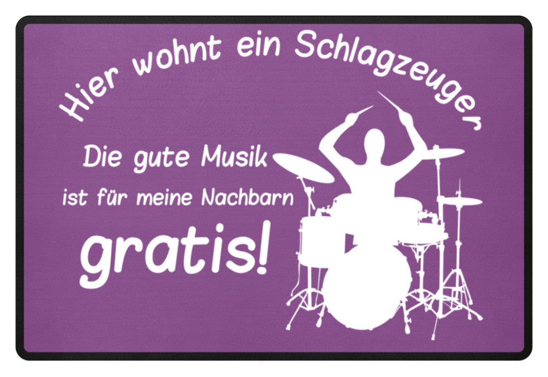 Fußmatte Schlagzeug