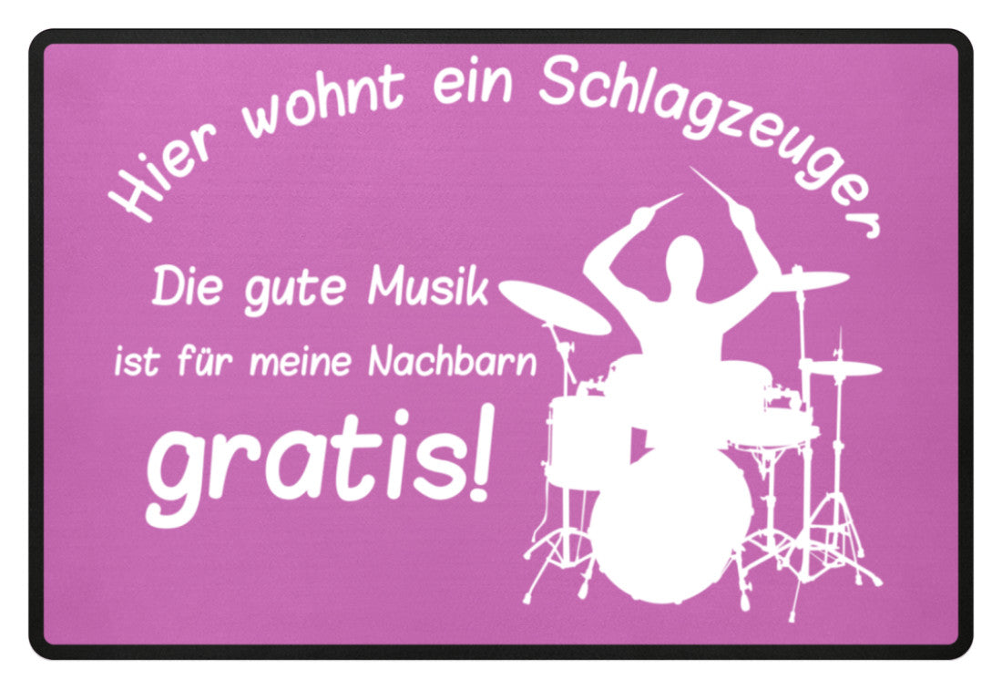Fußmatte Schlagzeug
