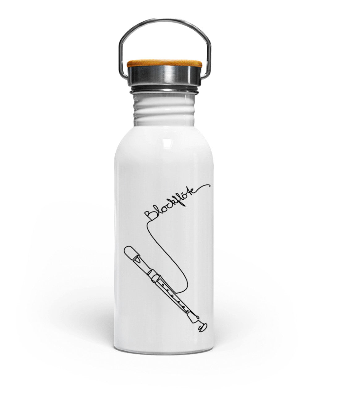 Blockflöten Flasche
