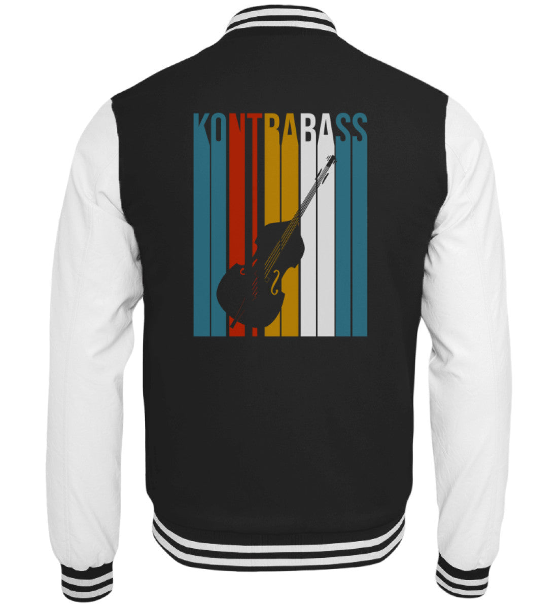 Kontrabass Retro College-Jacke
