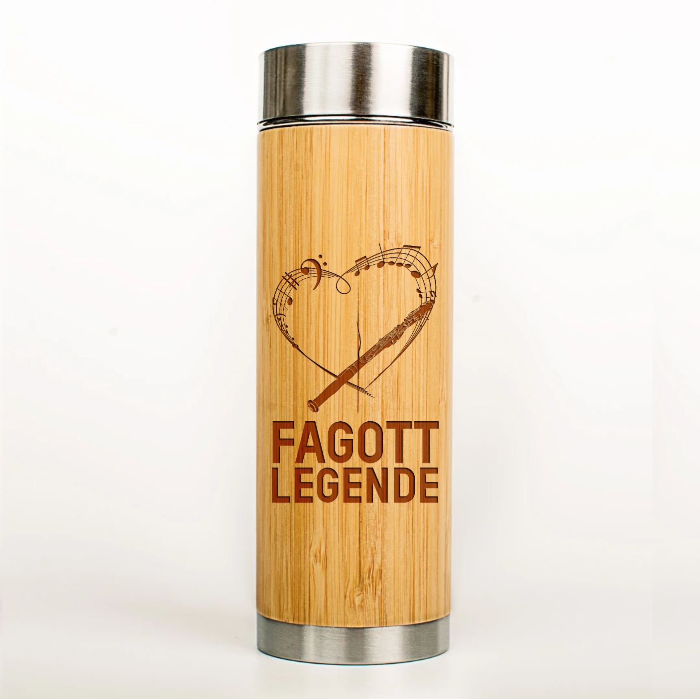 Musiker Thermoskanne Fagott Legende