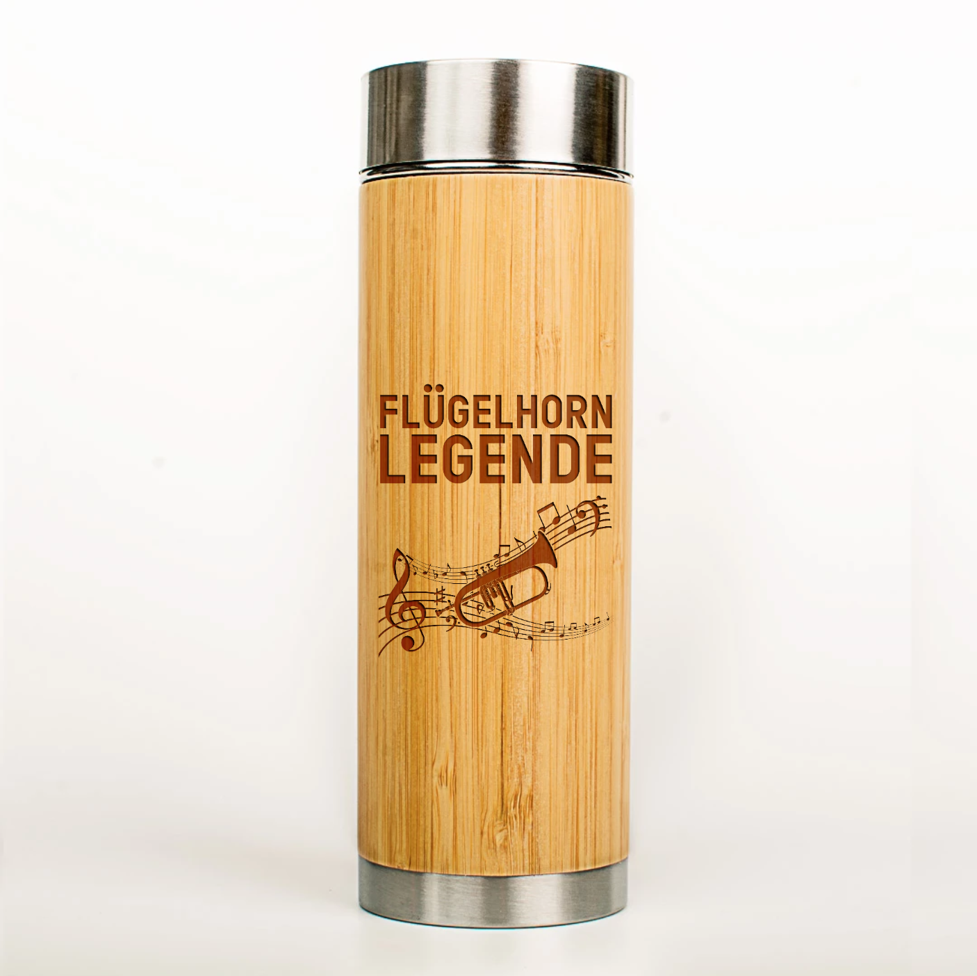 Musiker Thermoskanne Flügelhorn Legende