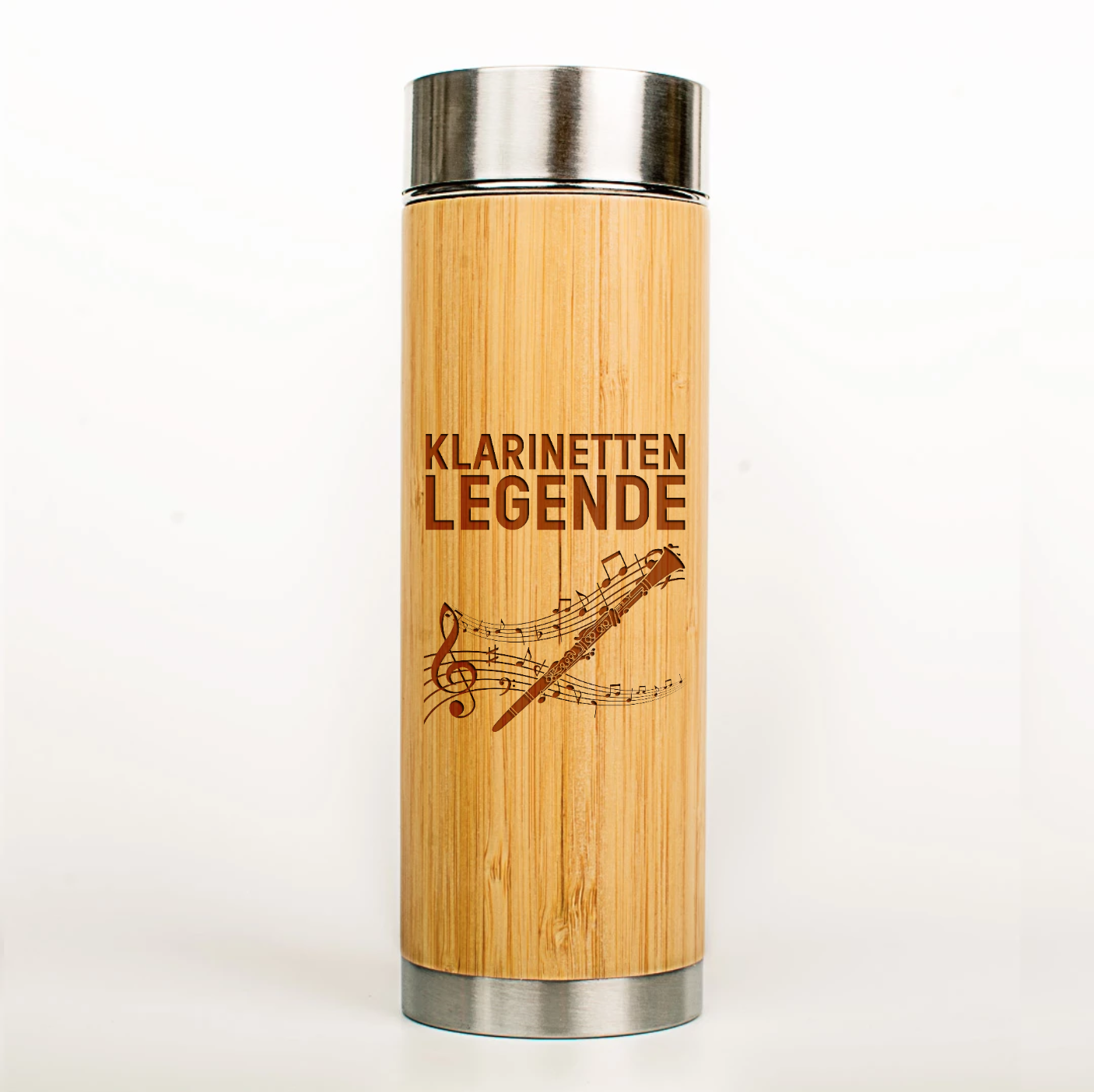 Musiker Thermoskanne Klarinette Legende