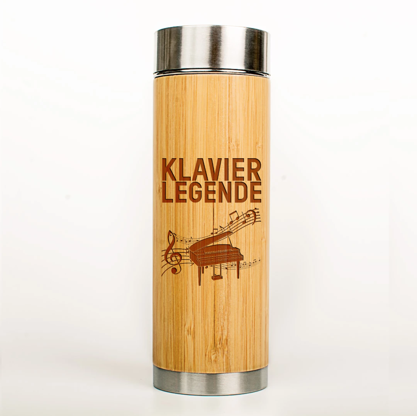 Musiker Thermoskanne Klavier Legende