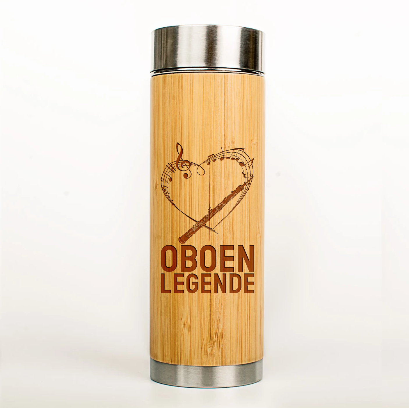 Musiker Thermoskanne Oboe Legende