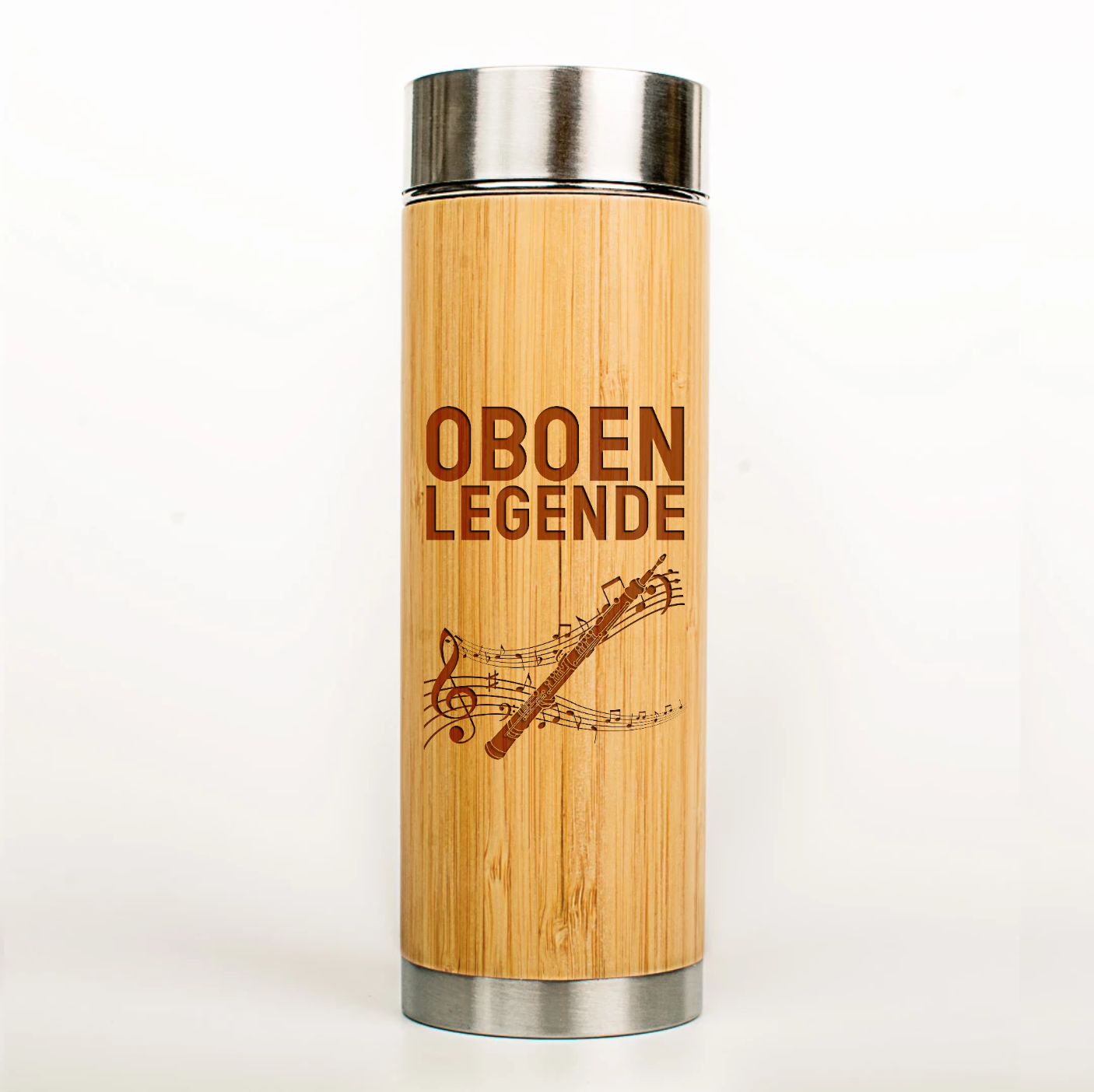 Musiker Thermoskanne Oboe Legende