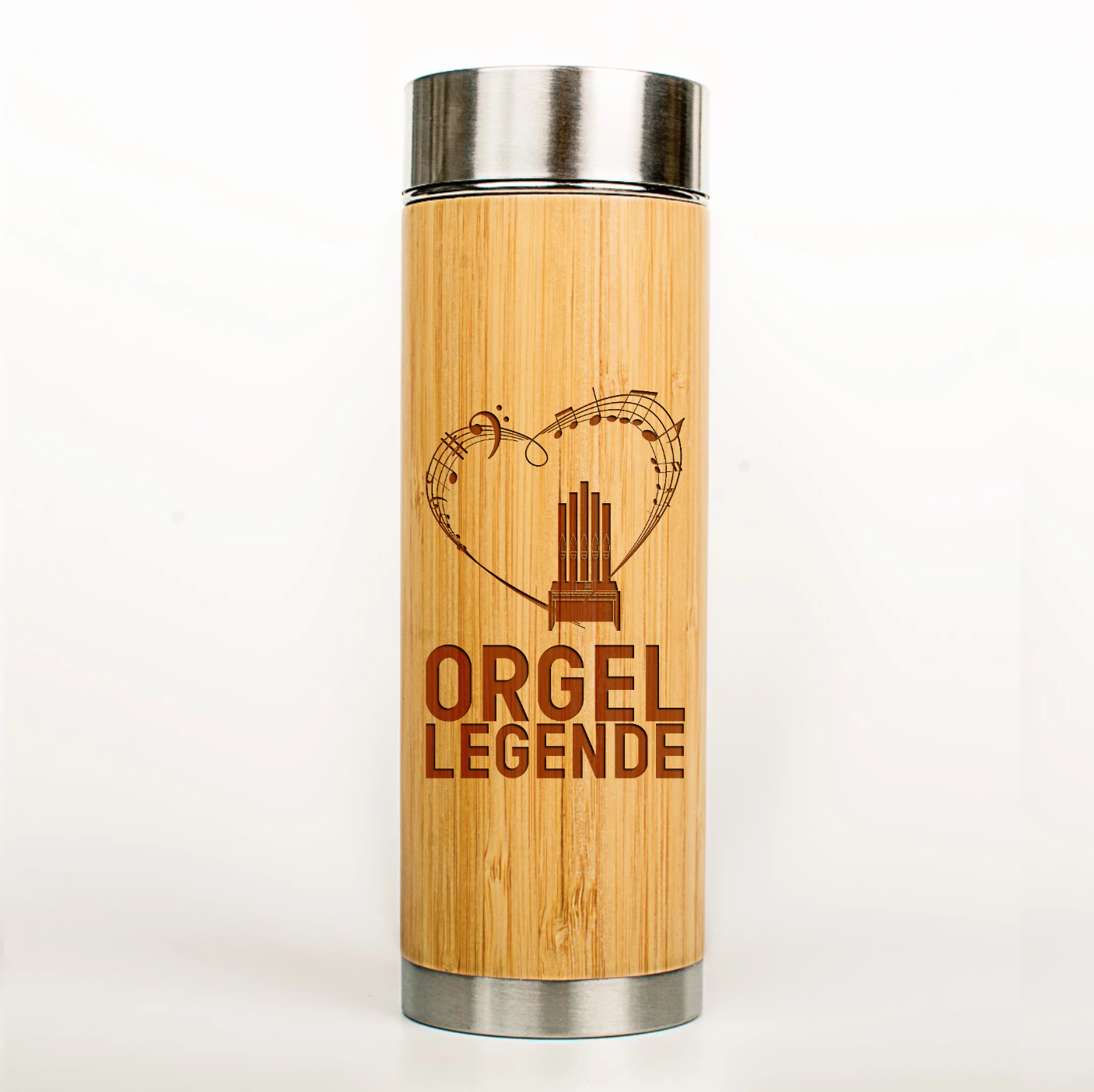 Musiker Thermoskanne Orgel Legende