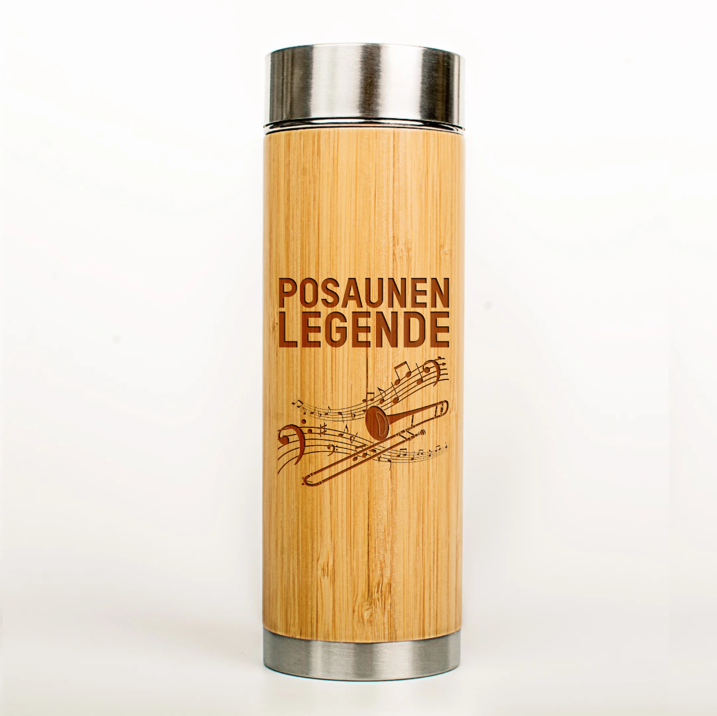 Musiker Thermoskanne Posaunen Legende
