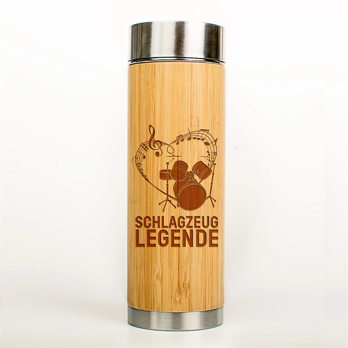Musiker Thermoskanne Schlagzeug Legende