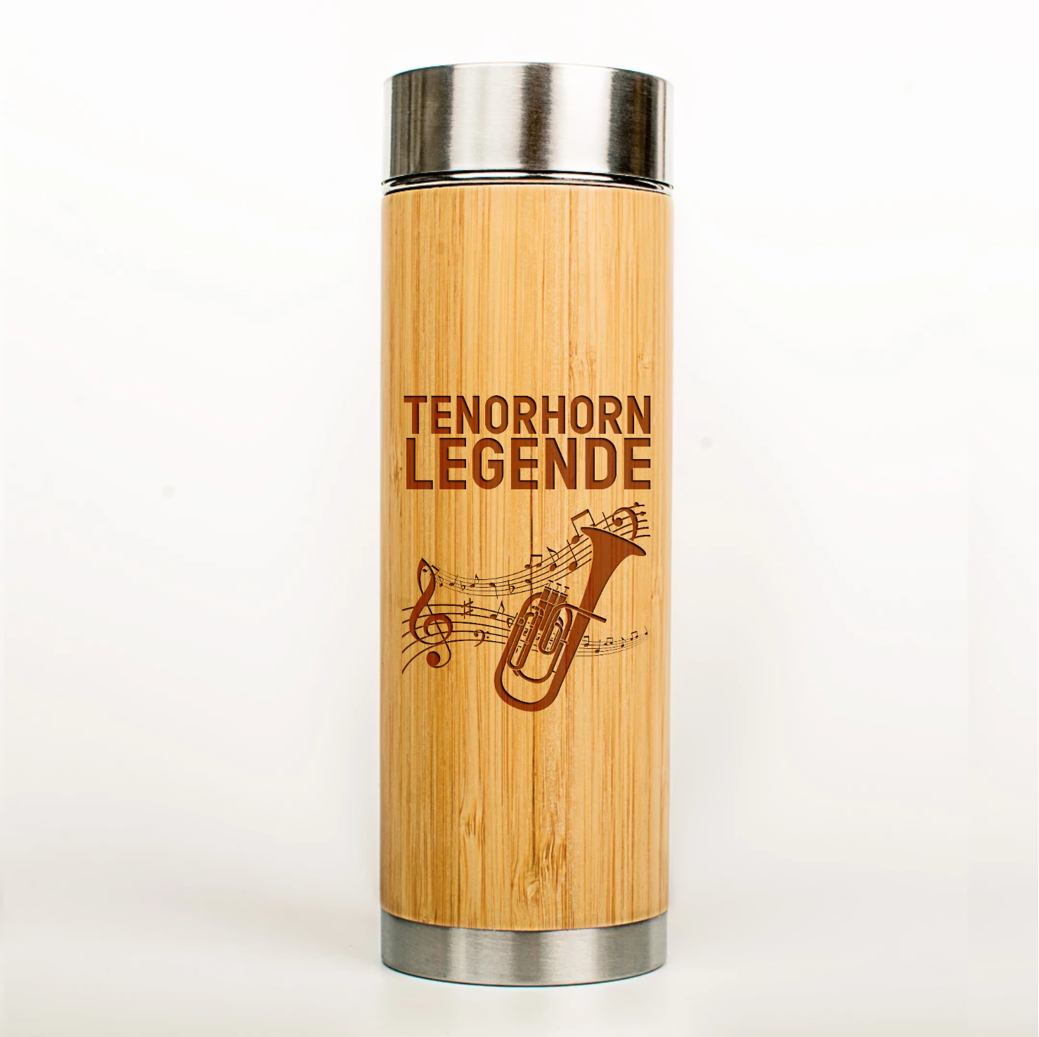 Musiker Thermoskanne Tenorhorn Legende