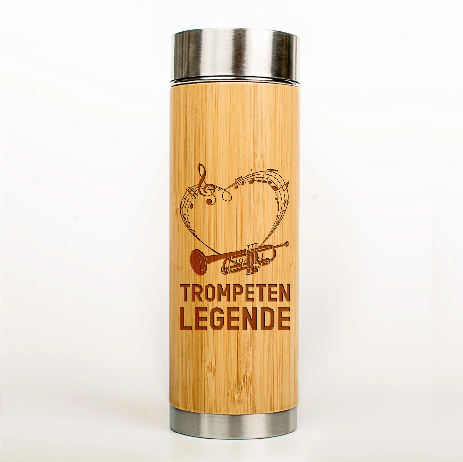 Musiker Thermoskanne Trompete Legende