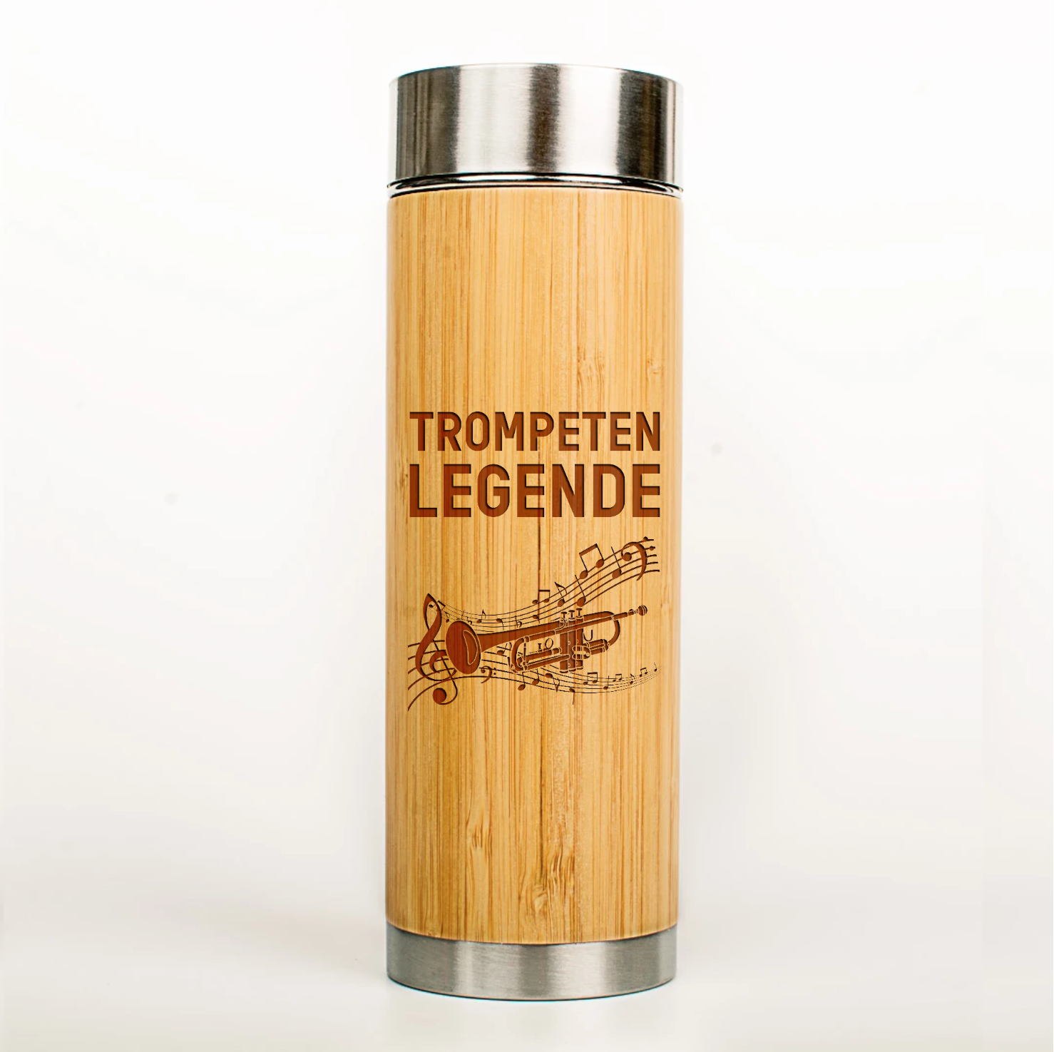Musiker Thermoskanne Trompete Legende