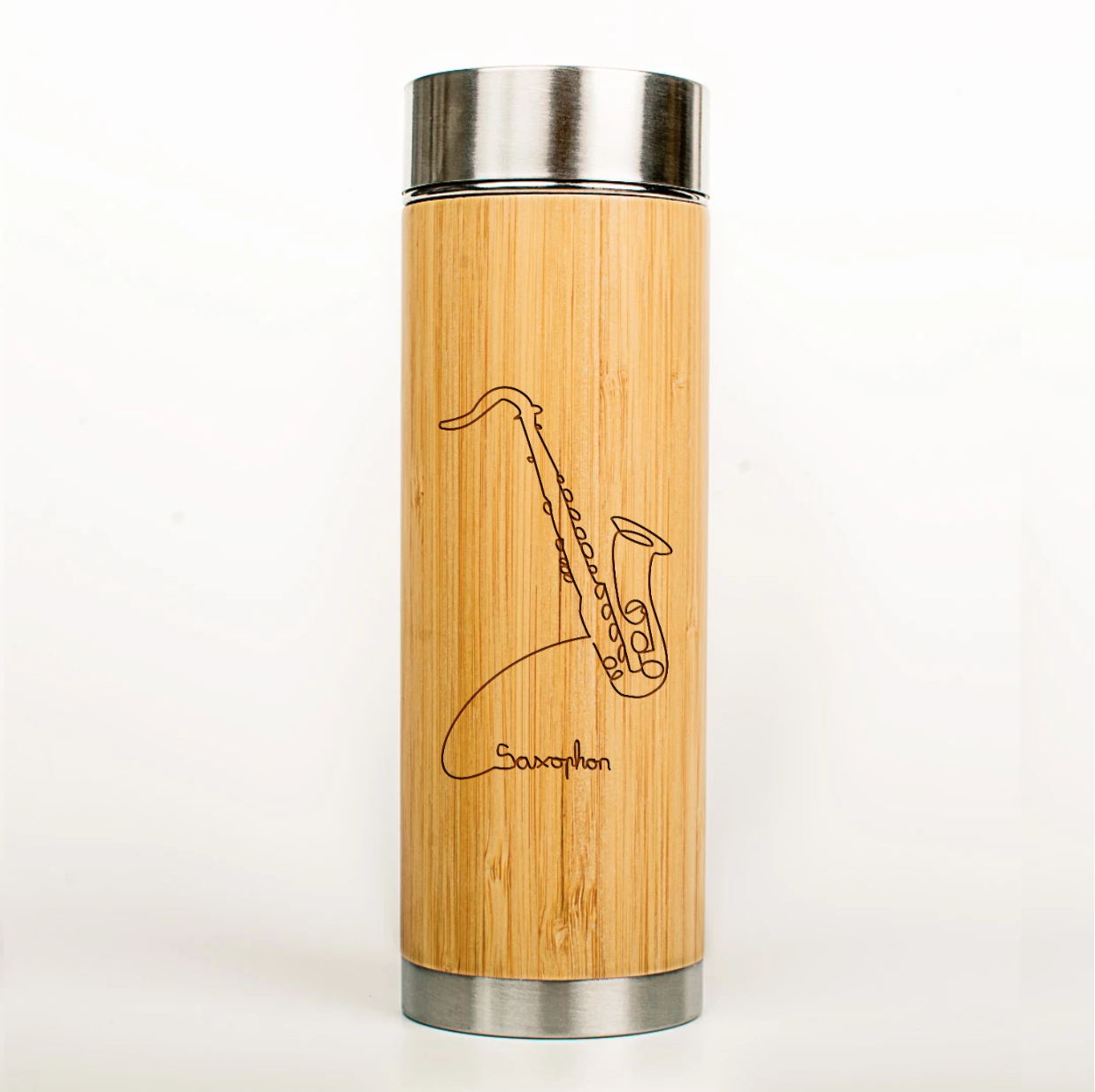 Saxophon Thermoskanne