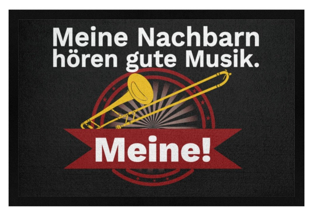 Posaune Fußmatte
