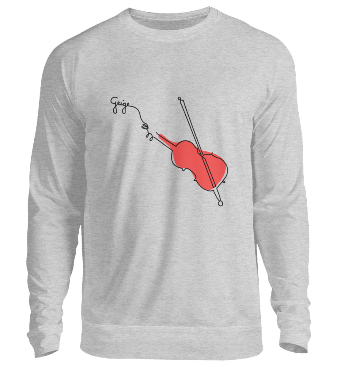 Musiker Pullover Geige