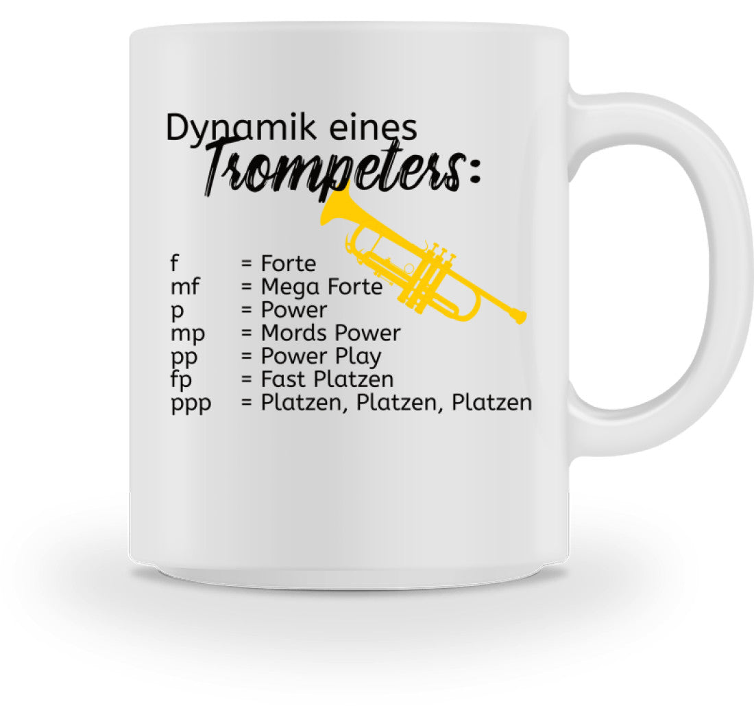 Trompete Kaffeetasse