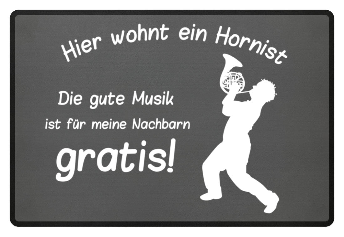 Fußmatte Horn