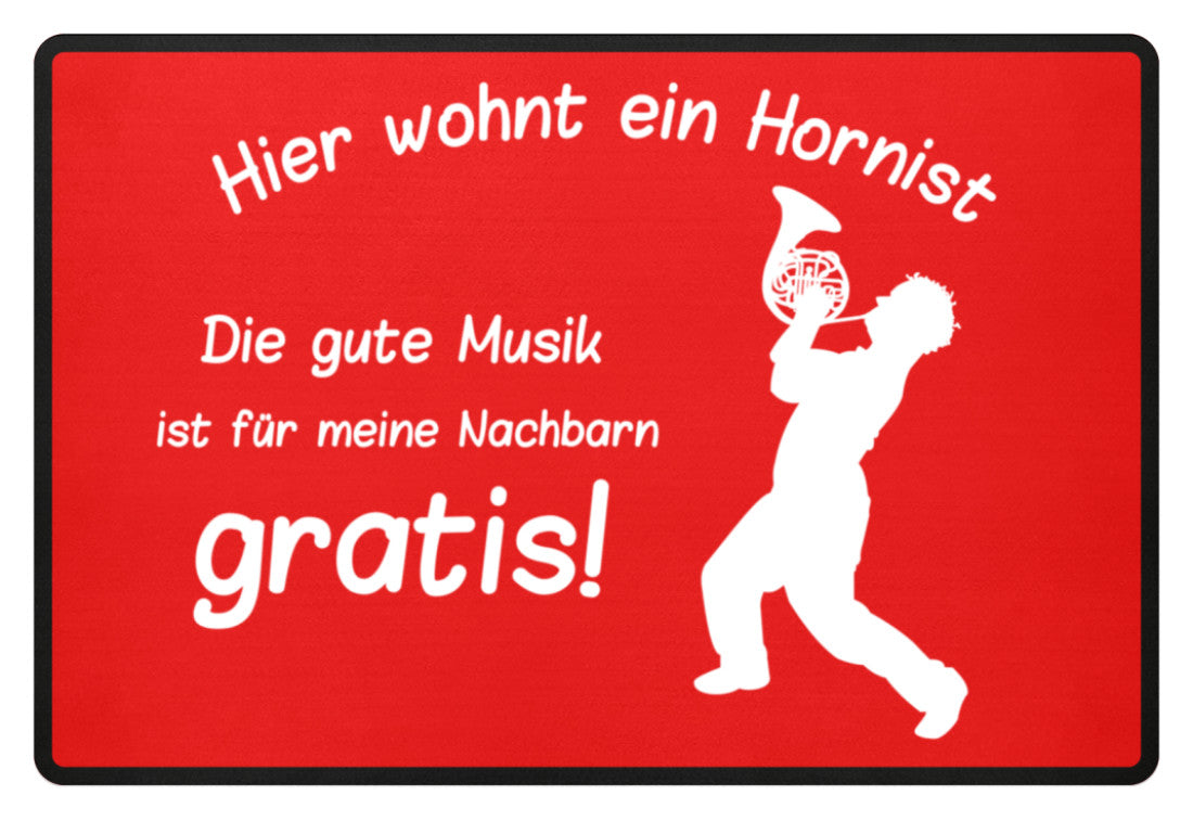 Fußmatte Horn