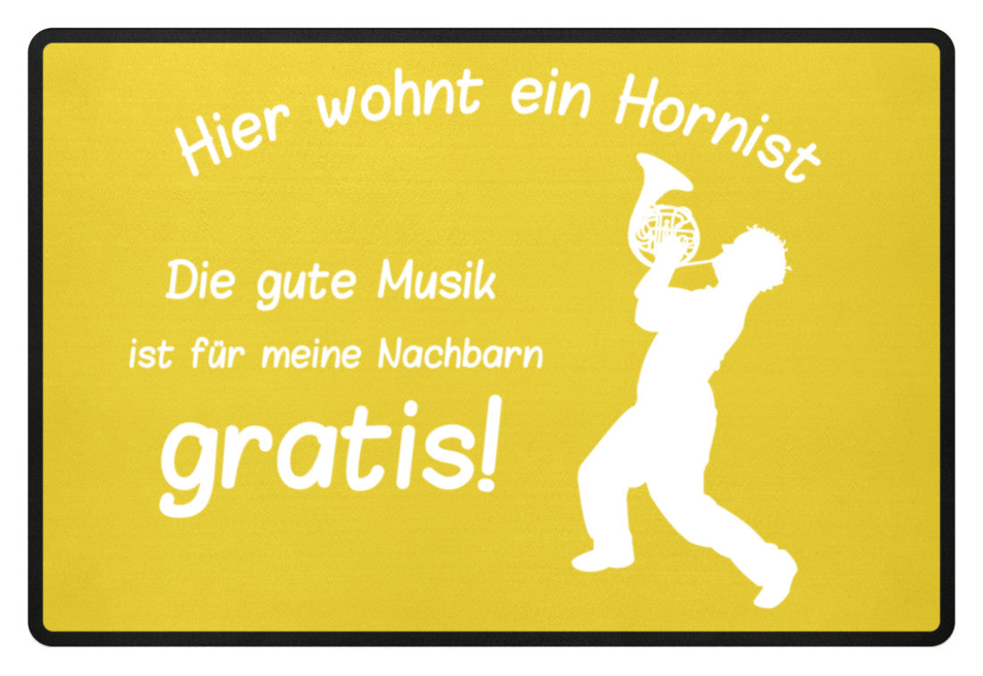 Fußmatte Horn