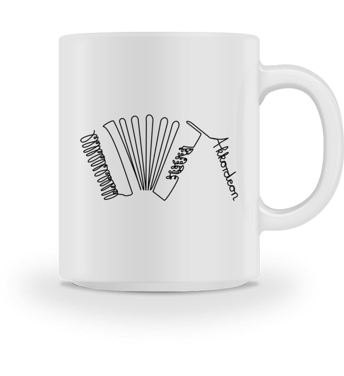 Akkordeon Tasse