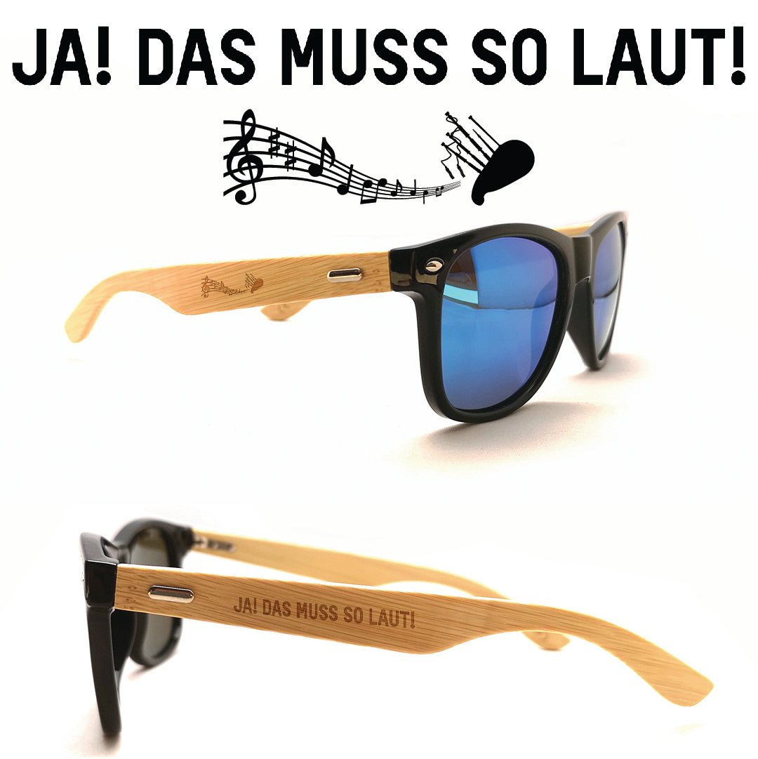 Musiker Sonnenbrillen  Dudelsack Laut