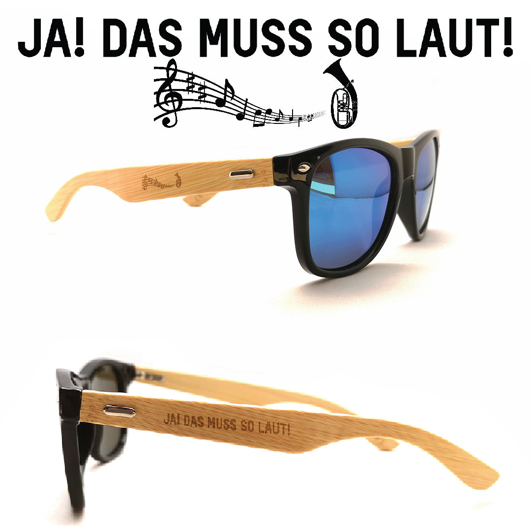 Musiker Sonnenbrillen Tenorhorn Legende