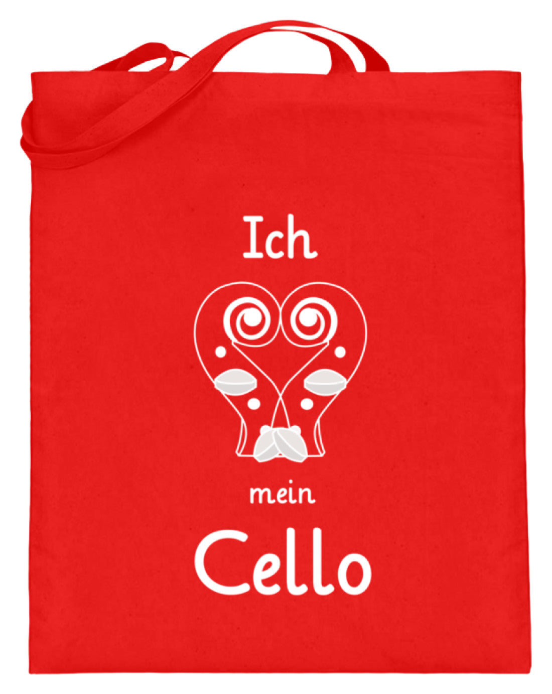 Lustige Cello Notentasche