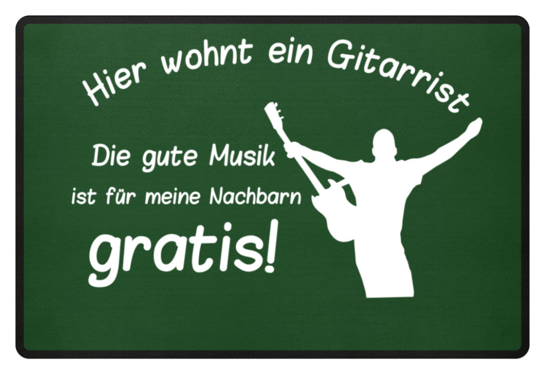 Gitarren Fußmatte